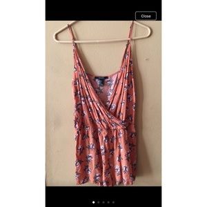 Forever 21 Floral Romper